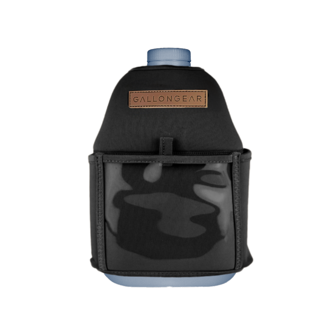 Black w/Brown Logo Grey Bottle Combo